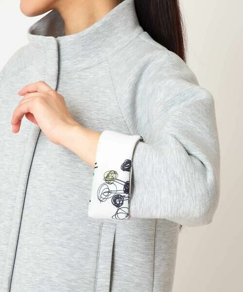 HIROKO BIS GRANDE / ヒロコビス グランデ セットアップ | 【大きいサイズ】ラウンドヘムショートブルゾン | 詳細14