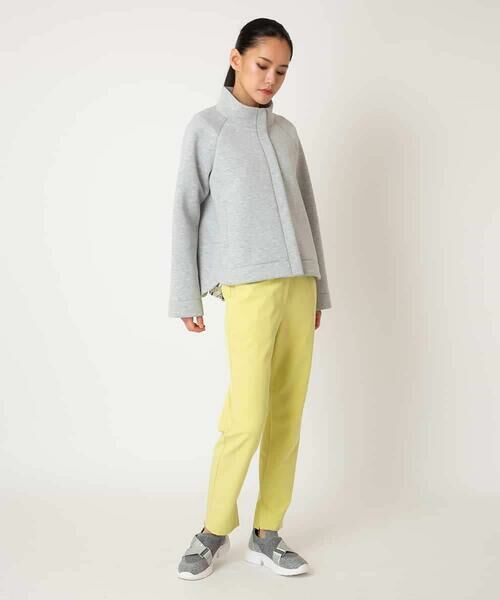 HIROKO BIS GRANDE / ヒロコビス グランデ セットアップ | 【大きいサイズ】ラウンドヘムショートブルゾン | 詳細20