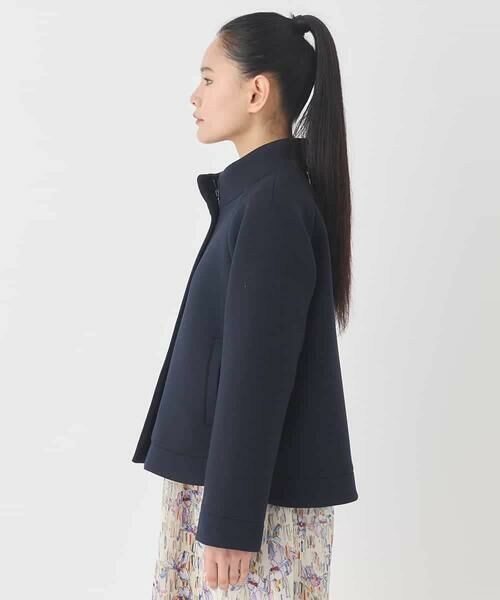 HIROKO BIS GRANDE / ヒロコビス グランデ セットアップ | 【大きいサイズ】ラウンドヘムショートブルゾン | 詳細23