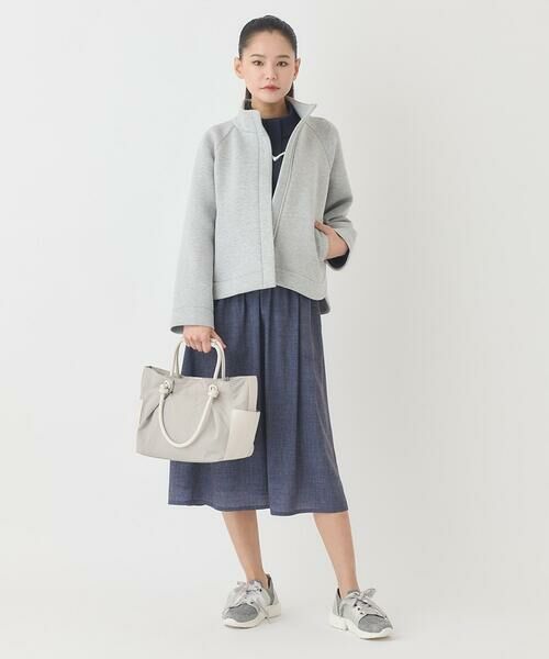 HIROKO BIS GRANDE / ヒロコビス グランデ セットアップ | 【大きいサイズ】ラウンドヘムショートブルゾン | 詳細28