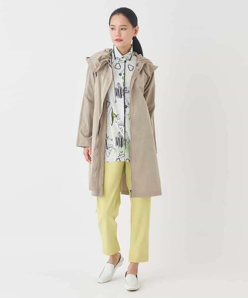 HIROKO BIS GRANDE / ヒロコビス グランデ その他アウター | 【大きいサイズ】ビッグカラーテントラインコート | 詳細15