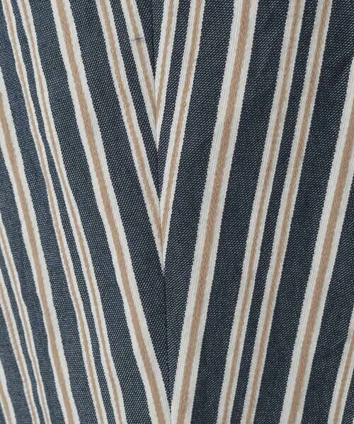 HIROKO BIS GRANDE / ヒロコビス グランデ ベスト | 【大きいサイズ】ストライプショートジレ | 詳細6