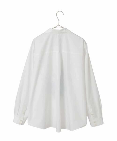 HIROKO BIS GRANDE / ヒロコビス グランデ シャツ・ブラウス | 【大きいサイズ】ドローイングフラワーブラウス | 詳細1