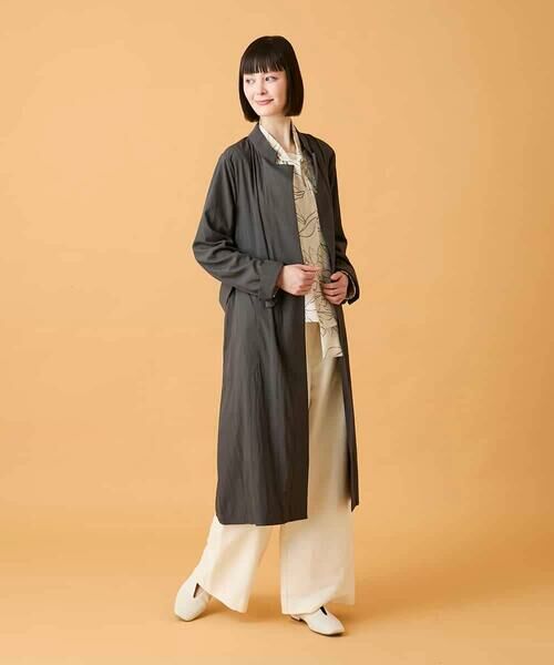 HIROKO BIS GRANDE / ヒロコビス グランデ シャツ・ブラウス | 【大きいサイズ】ボタニカルモチーフプルオーバーブラウス | 詳細21