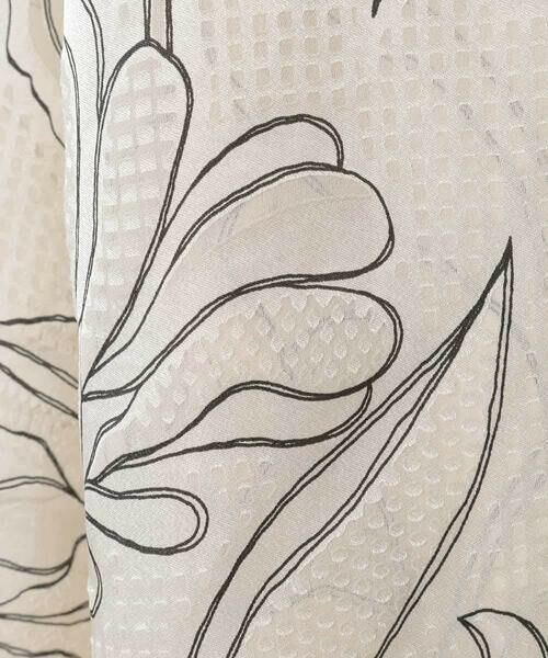 HIROKO BIS GRANDE / ヒロコビス グランデ シャツ・ブラウス | 【大きいサイズ】ボタニカルモチーフプルオーバーブラウス | 詳細9