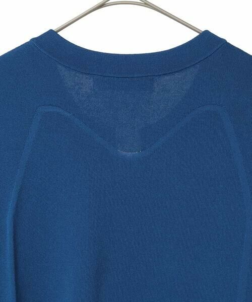 HIROKO BIS GRANDE / ヒロコビス グランデ カーディガン・ボレロ | 【大きいサイズ】ステッチアクセントミラノリブカーディガン | 詳細3