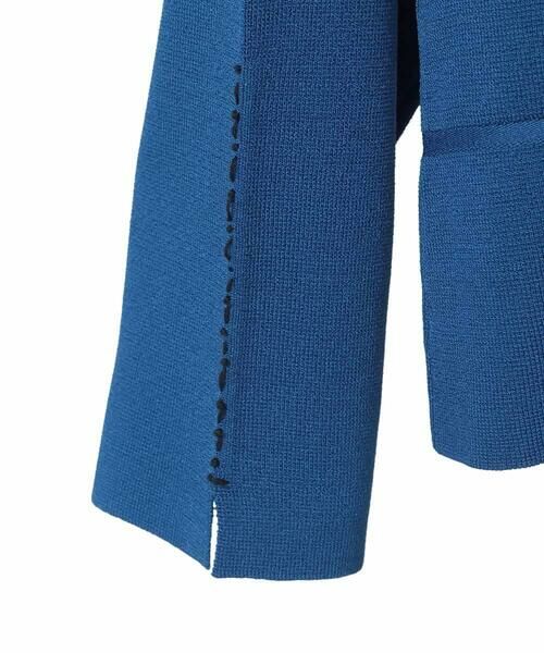 HIROKO BIS GRANDE / ヒロコビス グランデ カーディガン・ボレロ | 【大きいサイズ】ステッチアクセントミラノリブカーディガン | 詳細5