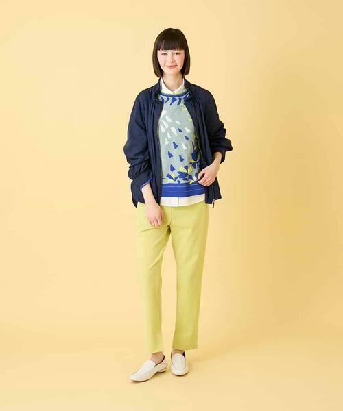 HIROKO BIS GRANDE / ヒロコビス グランデ ニット・セーター | 【大きいサイズ】アーティスティックジャガードニットプルオーバー | 詳細14