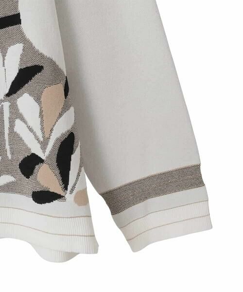 HIROKO BIS GRANDE / ヒロコビス グランデ ニット・セーター | 【大きいサイズ】アーティスティックジャガードニットプルオーバー | 詳細4