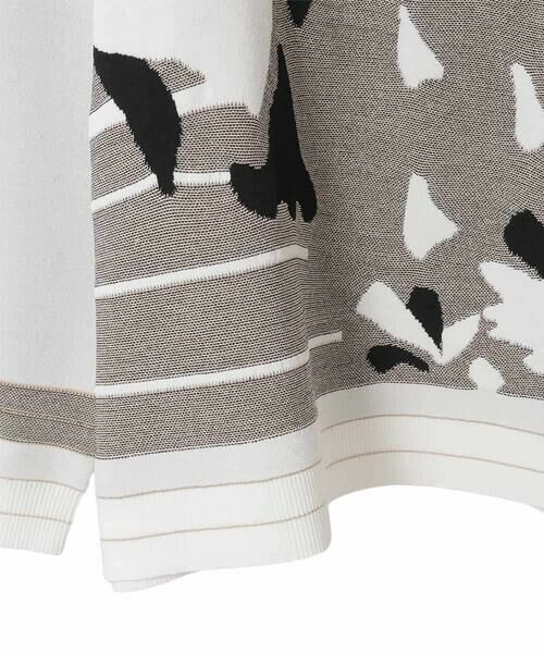 HIROKO BIS GRANDE / ヒロコビス グランデ ニット・セーター | 【大きいサイズ】アーティスティックジャガードニットプルオーバー | 詳細5