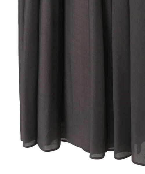 HIROKO BIS GRANDE / ヒロコビス グランデ ロング・マキシ丈スカート | 【大きいサイズ】かまぼこプリーツスカート | 詳細4