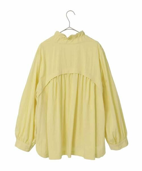 HIROKO BIS GRANDE / ヒロコビス グランデ その他アウター | 【大きいサイズ】ナチュラルワッシャーギャザーライトブルゾン | 詳細1