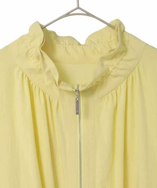 HIROKO BIS GRANDE / ヒロコビス グランデ その他アウター | 【大きいサイズ】ナチュラルワッシャーギャザーライトブルゾン | 詳細2