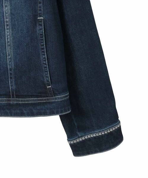 HIROKO BIS GRANDE / ヒロコビス グランデ セットアップ | 【大きいサイズ】ピンタックデニムジャケット | 詳細3