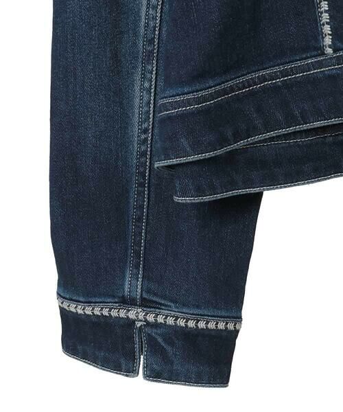 HIROKO BIS GRANDE / ヒロコビス グランデ セットアップ | 【大きいサイズ】ピンタックデニムジャケット | 詳細4