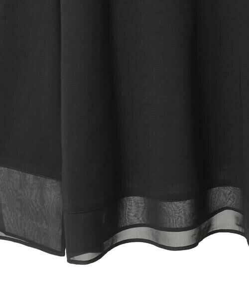 HIROKO BIS GRANDE / ヒロコビス グランデ カットソー | 【大きいサイズ】異素材ドッキングカットソー | 詳細5