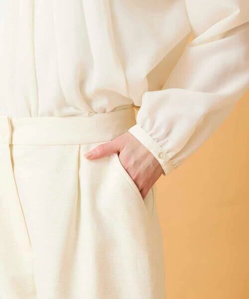 HIROKO BIS GRANDE / ヒロコビス グランデ その他パンツ | 【大きいサイズ】ジャカードストレートパンツ | 詳細10