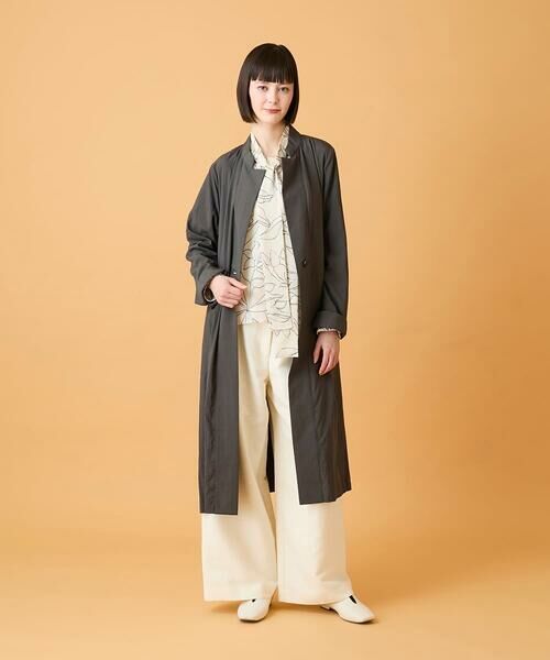 HIROKO BIS GRANDE / ヒロコビス グランデ その他パンツ | 【大きいサイズ】ジャカードストレートパンツ /洗える | 詳細20