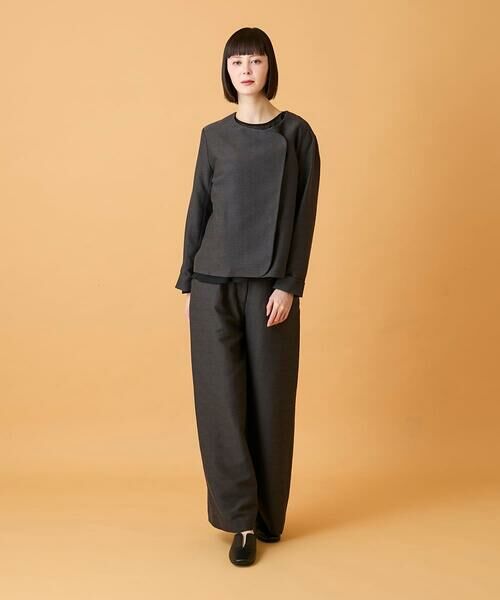 HIROKO BIS GRANDE / ヒロコビス グランデ その他パンツ | 【大きいサイズ】ジャカードストレートパンツ /洗える | 詳細27