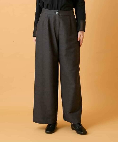 HIROKO BIS GRANDE / ヒロコビス グランデ その他パンツ | 【大きいサイズ】ジャカードストレートパンツ | 詳細6