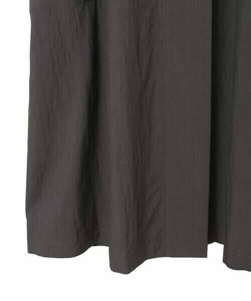 HIROKO BIS GRANDE / ヒロコビス グランデ その他アウター | 【大きいサイズ】ドレープワッシャーロング丈コート | 詳細5