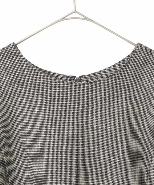 HIROKO BIS GRANDE / ヒロコビス グランデ シャツ・ブラウス | 【大きいサイズ】ツイーディーメッシュプルオーバーブラウス | 詳細2