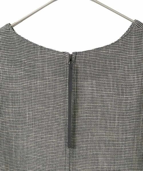 HIROKO BIS GRANDE / ヒロコビス グランデ シャツ・ブラウス | 【大きいサイズ】ツイーディーメッシュプルオーバーブラウス | 詳細3