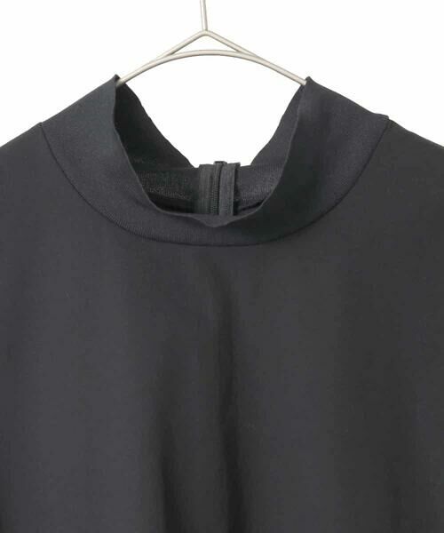 HIROKO BIS GRANDE / ヒロコビス グランデ カットソー | 【大きいサイズ】リブネックフレンチスリーブプルオーバー | 詳細2