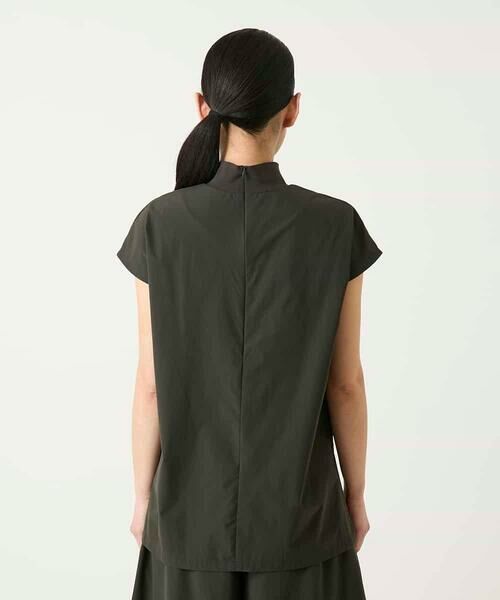 HIROKO BIS GRANDE / ヒロコビス グランデ カットソー | 【大きいサイズ】リブネックフレンチスリーブプルオーバー | 詳細9