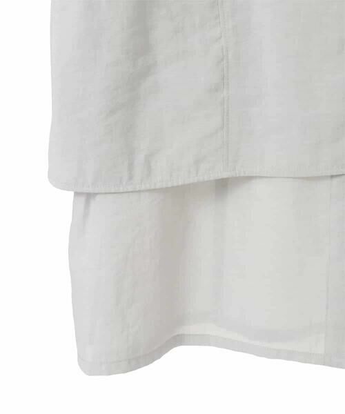 HIROKO BIS GRANDE / ヒロコビス グランデ ベスト | 【大きいサイズ】レイヤード風デザインジレ | 詳細5