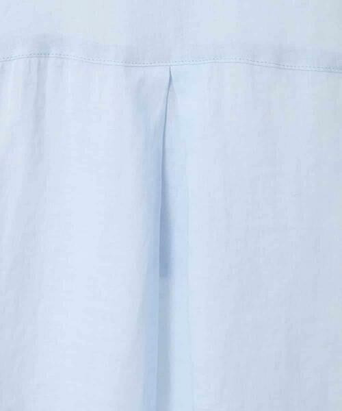 HIROKO BIS GRANDE / ヒロコビス グランデ シャツ・ブラウス | 【大きいサイズ】フレアスリーブ麻ブラウス | 詳細5