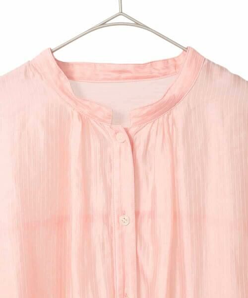 HIROKO BIS GRANDE / ヒロコビス グランデ シャツ・ブラウス | 【大きいサイズ】コードストライプシアーブラウス | 詳細2