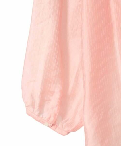 HIROKO BIS GRANDE / ヒロコビス グランデ シャツ・ブラウス | 【大きいサイズ】コードストライプシアーブラウス | 詳細4