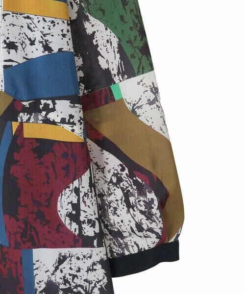 HIROKO BIS GRANDE / ヒロコビス グランデ ロング・マキシ丈ワンピース | 【大きいサイズ】アートパネルデザインプリントワンピース | 詳細3