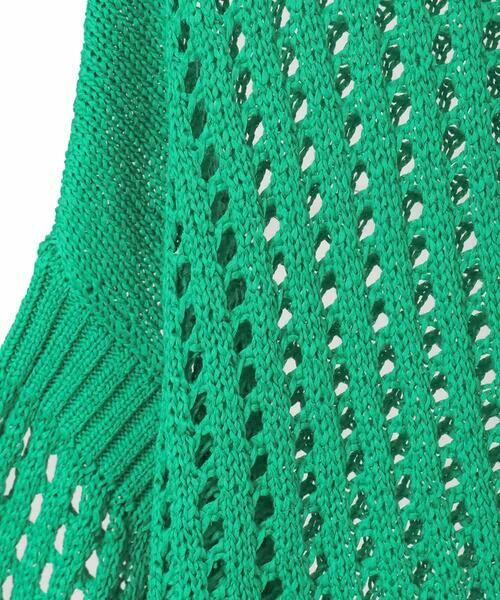 HIROKO BIS GRANDE / ヒロコビス グランデ ニット・セーター | 【大きいサイズ】ざっくりメッシュニットプルオーバー | 詳細5