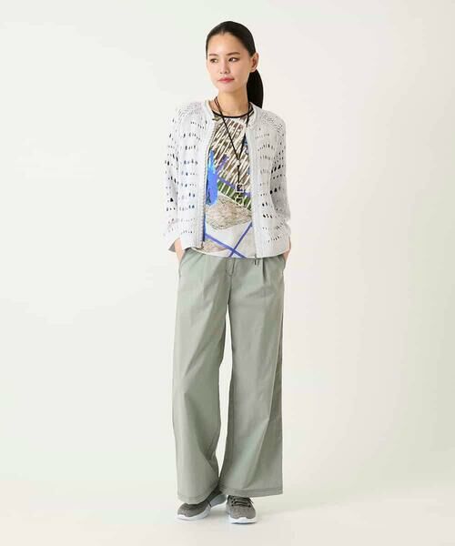 HIROKO BIS GRANDE / ヒロコビス グランデ カーディガン・ボレロ | 【大きいサイズ】ラメニットジップカーディガン | 詳細16