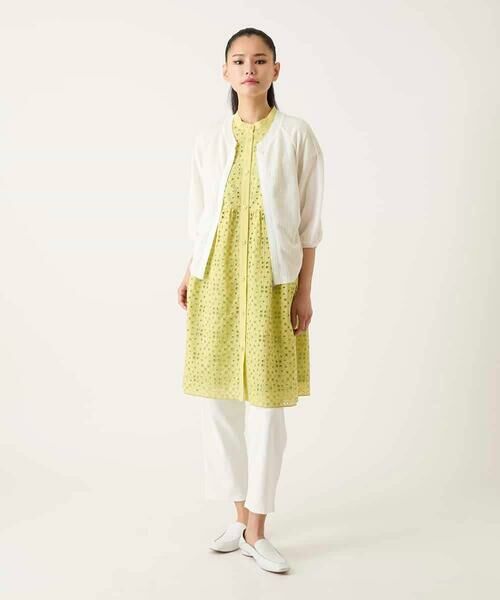 HIROKO BIS GRANDE / ヒロコビス グランデ カーディガン・ボレロ | 【大きいサイズ】リブポイントコンパクトニットカーディガン | 詳細12