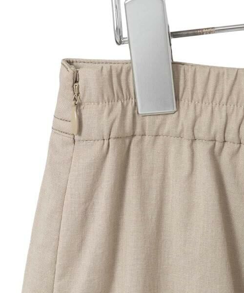 HIROKO BIS GRANDE / ヒロコビス グランデ ロング・マキシ丈スカート | 【大きいサイズ】リネンライクアウトポケットフレアスカート | 詳細3