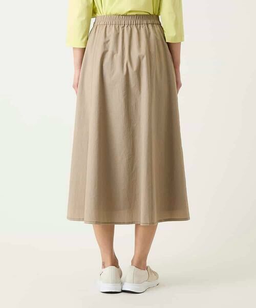 HIROKO BIS GRANDE / ヒロコビス グランデ ロング・マキシ丈スカート | 【大きいサイズ】リネンライクアウトポケットフレアスカート | 詳細8