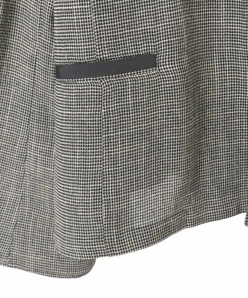 HIROKO BIS GRANDE / ヒロコビス グランデ ノーカラージャケット | 【大きいサイズ】ツイーディーメッシュコンパクトジャケット | 詳細4