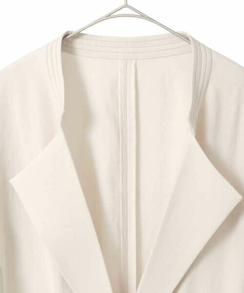 HIROKO BIS GRANDE / ヒロコビス グランデ セットアップ | 【大きいサイズ】切り替えステッチデザインジャケット | 詳細2