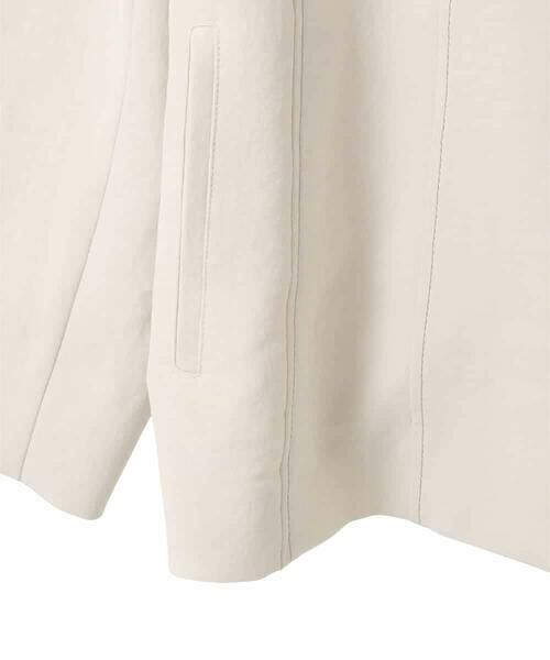 HIROKO BIS GRANDE / ヒロコビス グランデ セットアップ | 【大きいサイズ】切り替えステッチデザインジャケット | 詳細5