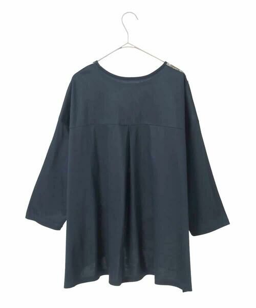 HIROKO BIS GRANDE / ヒロコビス グランデ カットソー | 【大きいサイズ】グラフィカルプリントプルオーバー | 詳細1