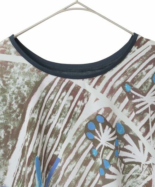 HIROKO BIS GRANDE / ヒロコビス グランデ カットソー | 【大きいサイズ】グラフィカルプリントプルオーバー | 詳細2