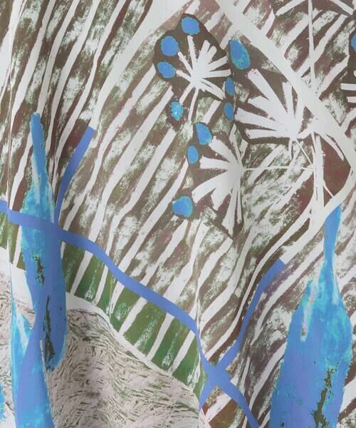 HIROKO BIS GRANDE / ヒロコビス グランデ カットソー | 【大きいサイズ】グラフィカルプリントプルオーバー | 詳細5