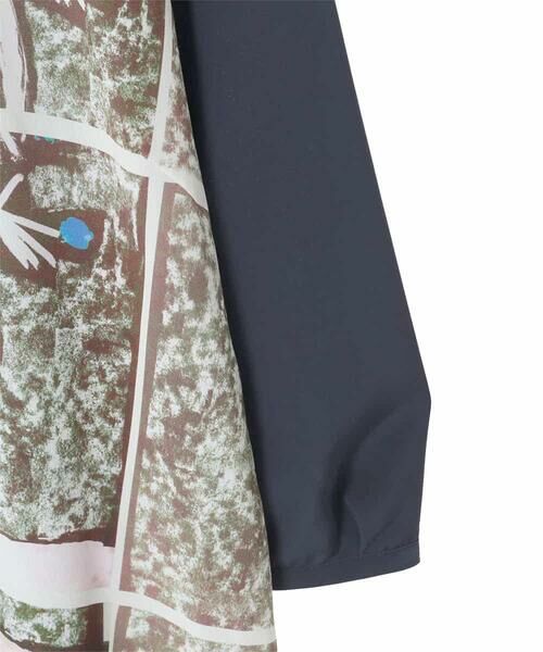 HIROKO BIS GRANDE / ヒロコビス グランデ チュニック | 【大きいサイズ】グラフィカルプリントチュニックプルオーバー | 詳細4