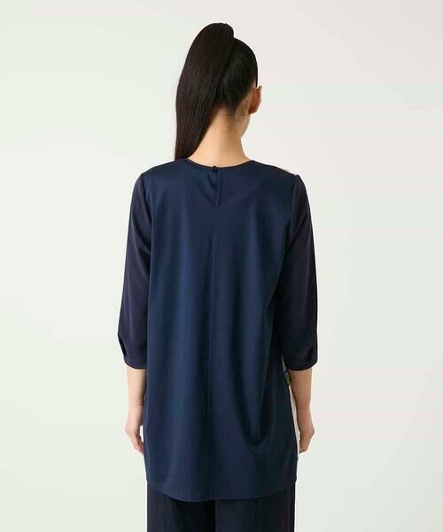 HIROKO BIS GRANDE / ヒロコビス グランデ チュニック | 【大きいサイズ】グラフィカルプリントチュニックプルオーバー | 詳細9