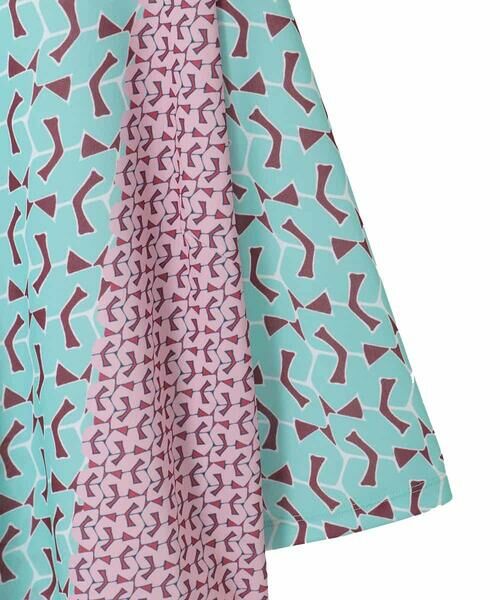 HIROKO BIS GRANDE / ヒロコビス グランデ カットソー | 【大きいサイズ】幾何デザインボックスシルエットブラウス | 詳細3