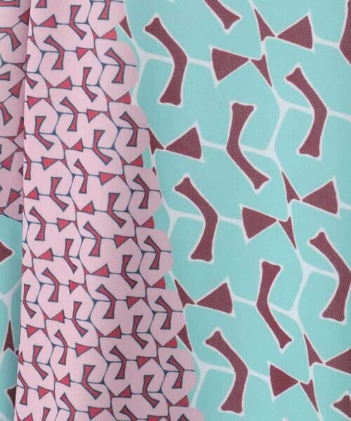 HIROKO BIS GRANDE / ヒロコビス グランデ カットソー | 【大きいサイズ】幾何デザインボックスシルエットブラウス | 詳細5