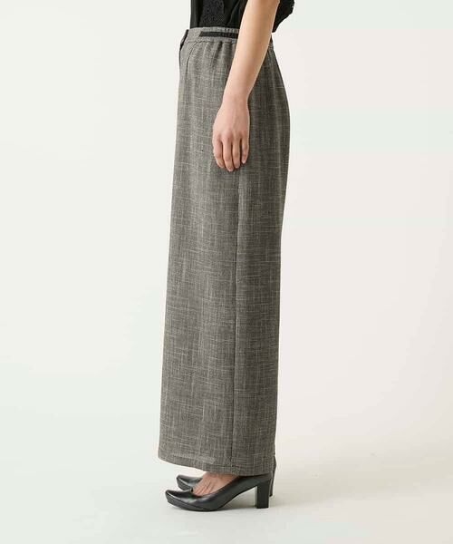 HIROKO BIS GRANDE / ヒロコビス グランデ その他パンツ | 【大きいサイズ】ツイーディーメッシュワイドパンツ | 詳細7